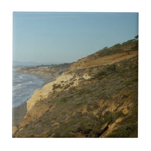 カリフォルニアの海岸線の風景 タイル (正面)