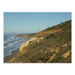 カリフォルニアの海岸線の風景 フォトプリント