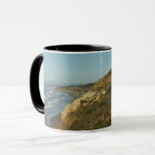 カリフォルニアの海岸線の風景 マグカップ (正面左)