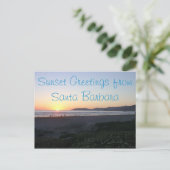 カリフォルニアの海岸線はがき ポストカード (スタンド正面)