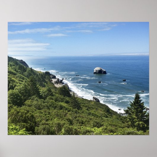 カリフォルニアの海岸線 ポスター (正面)