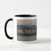 カリフォルニアの海岸線 – 「待つことができる」 - Mug マグカップ (左)