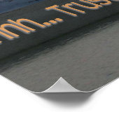 カリフォルニアの海岸線 – It CAN Wait - Poster ポスター (角)