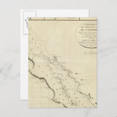 カリフォルニアの海岸 ポストカード (正面/裏面)