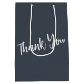 カリフォルニアの消防士に感謝 ミディアムペーパーバッグ (裏面)