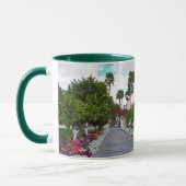 カリフォルニアの砂漠リゾート マグカップ (左)