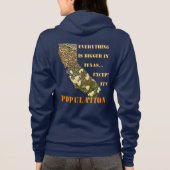 カリフォルニアの票を得る パーカ (裏面)