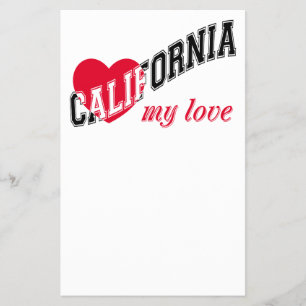 カリフォルニアの私の愛 チラシ
