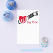 カリフォルニアの私の愛 チラシ (シングル)