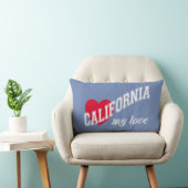 カリフォルニアの私の愛 ランバークッション (椅子)