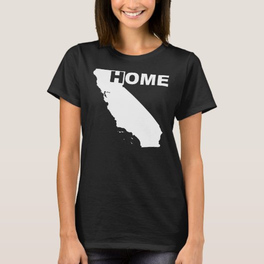 カリフォルニアの第二の故郷Tシャツ Tシャツ (正面)