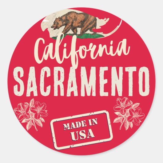 カリフォルニアの都市 ラウンドシール (正面)