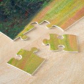 カリフォルニアの風景 | アーサー・マートン・ハザード ジグソーパズル (側面)