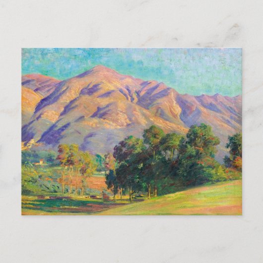 カリフォルニアの風景 | アーサー・マートン・ハザード ポストカード (正面)