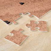 カリフォルニアの風景 – モハベ砂漠 ジグソーパズル (側面)