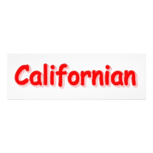 「カリフォルニアの」かわいいデザイン。買今 フォトプリント            (正面)