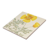 カリフォルニアのEschscholtzia タイル (側面)