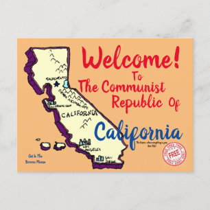 カリフォルニアはがき ポストカード