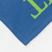 カリフォルニアはカスタムな色のフリースブランケットを浜に引き上げます フリースブランケット (角)