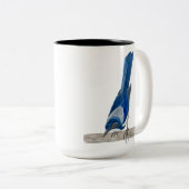 カリフォルニアはジェイをごしごし洗います ツートーンマグカップ (正面右)