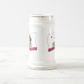 カリフォルニアはステインをパーティを楽しむ方法を知っています ビールジョッキ (中央)