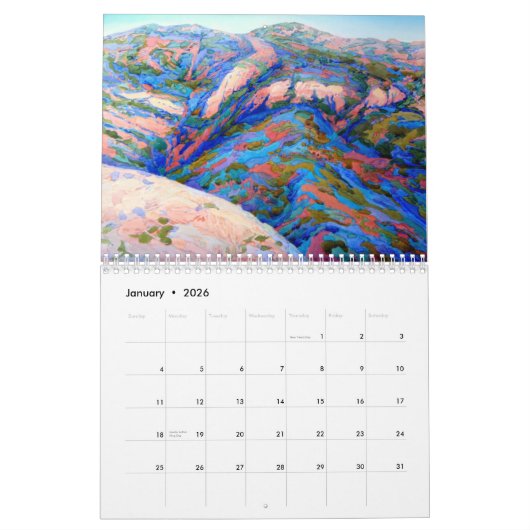 カリフォルニアはロビンPurcellによって2013年を美化します カレンダー (1月 2026)