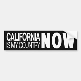 カリフォルニアは今私の国です バンパーステッカー