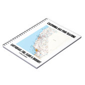 カリフォルニアは四季大震災を起こす ノートブック (左側)