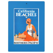 カリフォルニアは昇進ポスターを浜に引き上げます クリップボード (裏面)