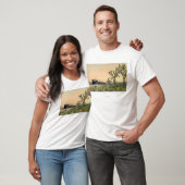 カリフォルニアは移動する列車を限りました Tシャツ (ユニセックス)