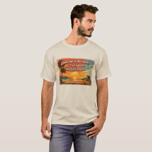 カリフォルニアへおいで Men's T-Shirt Tシャツ