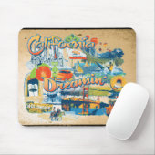 カリフォルニアへの憧れ マウスパッド (マウス)