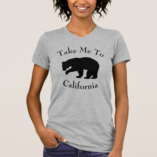 カリフォルニアへ連れてって Tシャツ (正面)