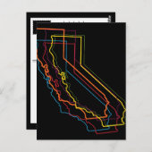 カリフォルニアぼやけプライド ポストカード (正面/裏面)