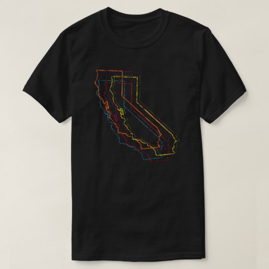 カリフォルニアぼやけプライド Tシャツ (デザイン正面)