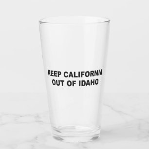 カリフォルニアをアイダホから出ろ タンブラーグラス