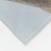 カリフォルニアアシカの休息 フリースブランケット (角)