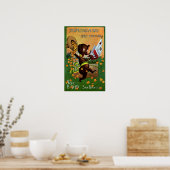 カリフォルニアアドミッションデイフェスティバルベア ポスター (キッチン)