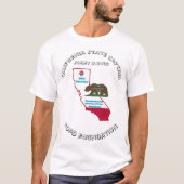 カリフォルニアインスピレーションクラブ州キャプテンシャツ Tシャツ (正面)