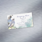 カリフォルニアウイルビジネスカードバード自然 マグネット名刺 (インサイチュ)