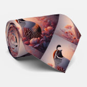 カリフォルニアウイルワイルドライフバード自然 ネクタイ (ロール)