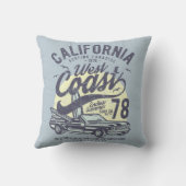 カリフォルニアウエストコーストサーフィンパラダイスサマー クッション (裏面)