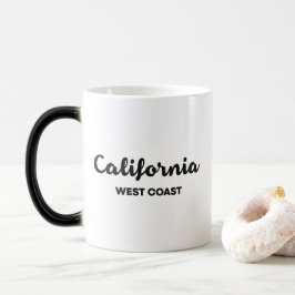 カリフォルニアウエストコーストニースデザイン文字 モーフィングマグカップ