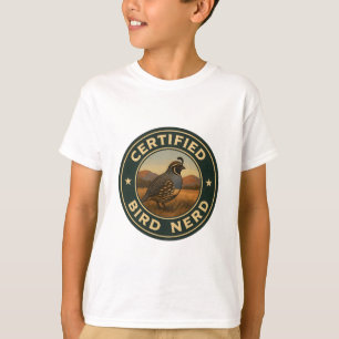 カリフォルニアウズラのヴィンテージバッジ Tシャツ