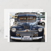 カリフォルニアウディクラシックー車 ポストカード (正面/裏面)