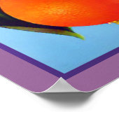 カリフォルニアオレンジフルーツ広告プリント ポスター (角)