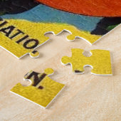 カリフォルニアオレンジ 20x20 ジグソーパズル (側面)