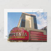 カリフォルニアカジノラスベガスポストカード ポストカード (正面/裏面)