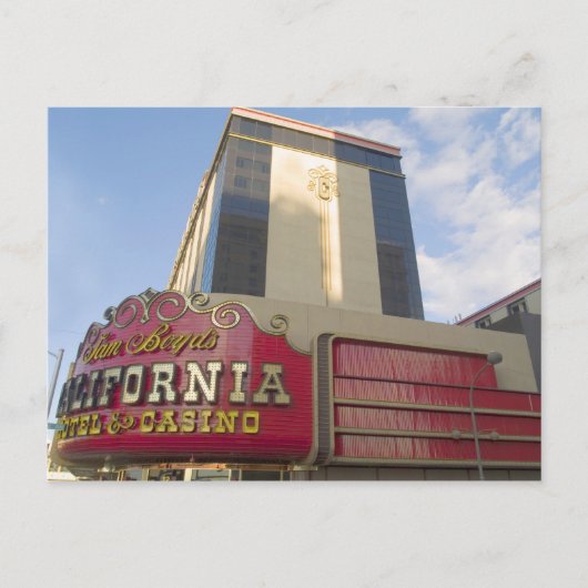 カリフォルニアカジノラスベガスポストカード ポストカード (正面)