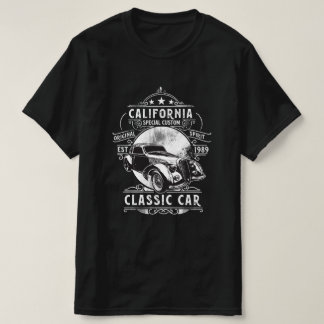 カリフォルニアカスタムスペシャルクラシック車 Tシャツ